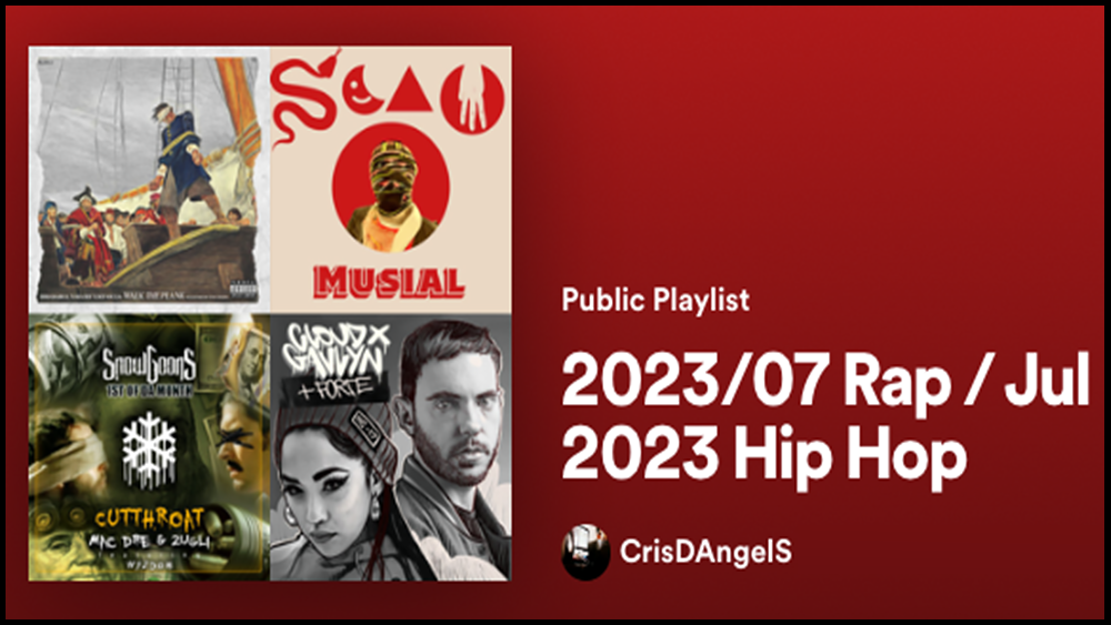 Hip Hop Julio 2023